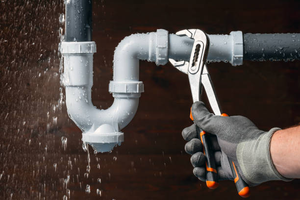Professional Plumbing technician working in Lilly, PA